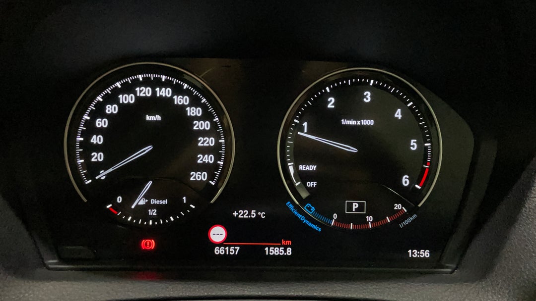 2017 BMW 1 18d Sport Line, Automatic, 66157 km, Odometer View