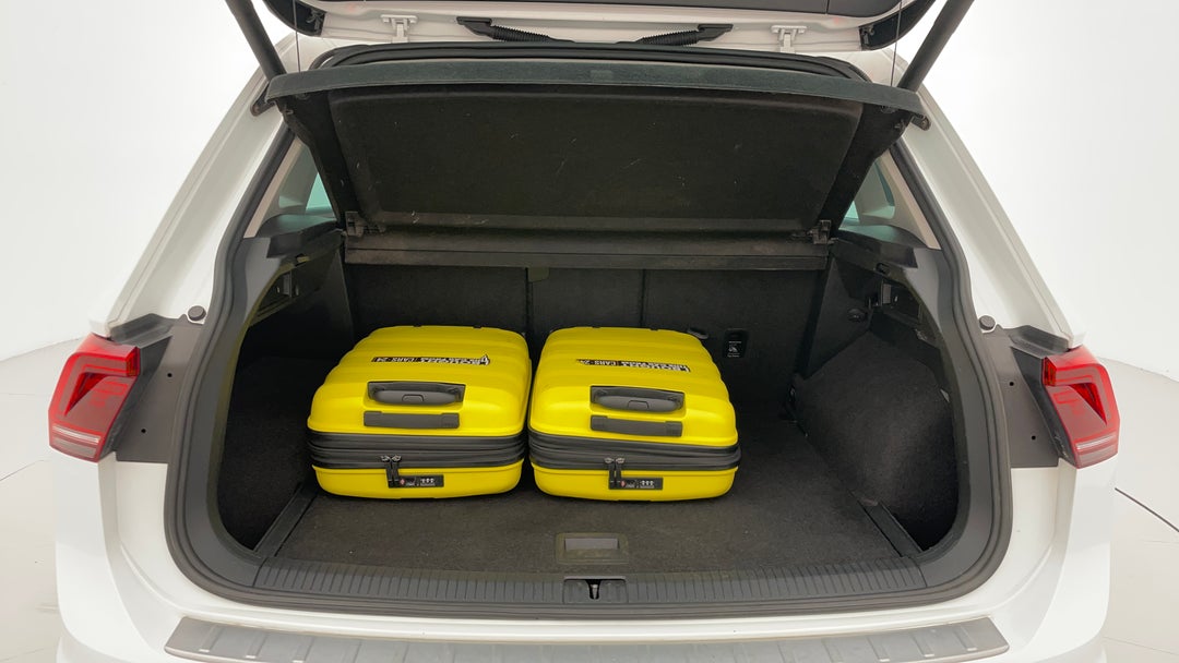 Boot Inside View with Luggage