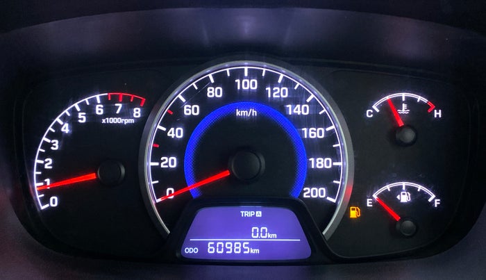2017 Hyundai Grand i10 Sportz(O) 1.2 MT, Petrol, Manual, 61,081 km, Odometer Image