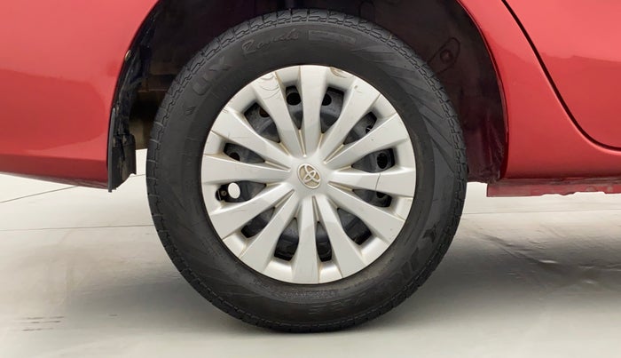 2012 Toyota Etios G, Petrol, Manual, 85,771 km, Right Rear Wheel