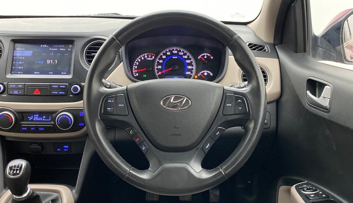 2019 Hyundai Grand i10 ASTA 1.2 VTVT, Petrol, Manual, 44,848 km, Steering Wheel Close Up