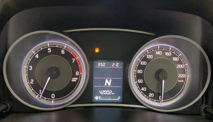 2019 Maruti Dzire ZXI PLUS AMT, Petrol, Automatic, 42,001 km, Odometer Image