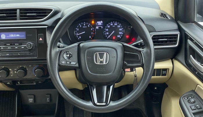 2019 Honda Amaze 1.2 SMT I VTEC, CNG, Manual, 70,306 km, Steering Wheel Close Up