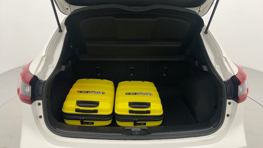 Boot Inside View with Luggage