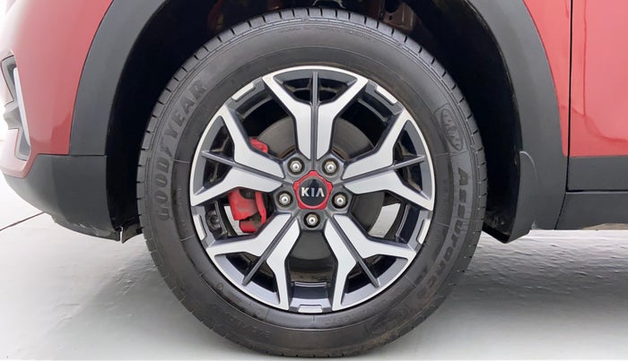 2019 KIA SELTOS GTX+ 1.4 MT, Petrol, Manual, 13,171 km, Left Front Wheel
