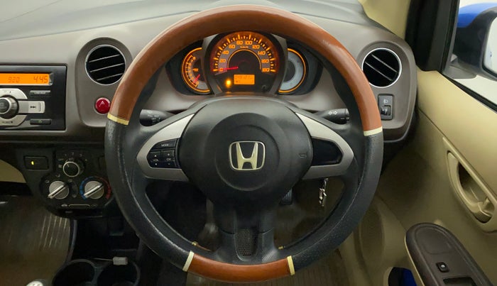 2012 Honda Brio S MT, Petrol, Manual, 49,121 km, Steering Wheel Close Up