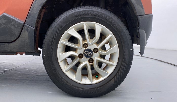 2016 Mahindra Kuv100 K8 5 STR, Petrol, Manual, 1 km, Left Rear Wheel