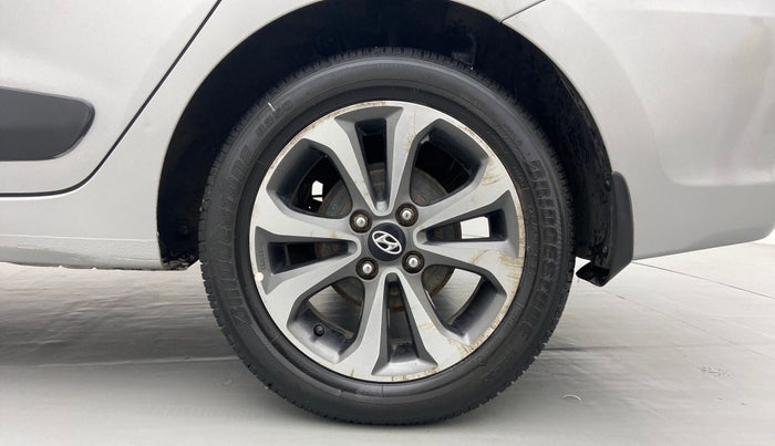 2014 Hyundai Xcent SX 1.2 OPT, Petrol, Manual, 31,473 km, Left Rear Wheel