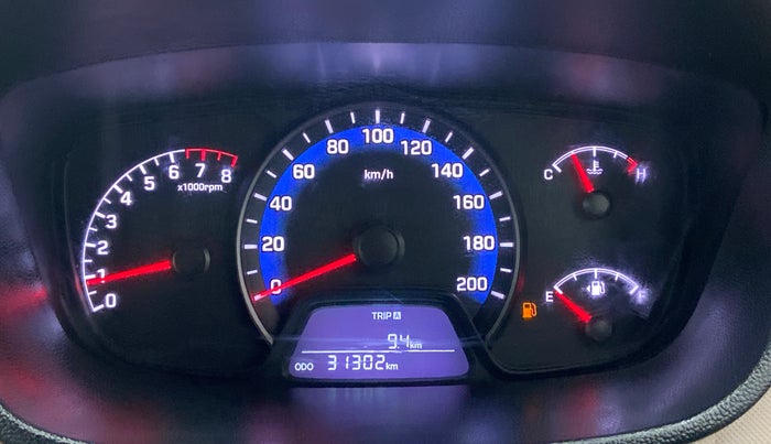 2014 Hyundai Xcent SX 1.2 OPT, Petrol, Manual, 31,473 km, Odometer Image