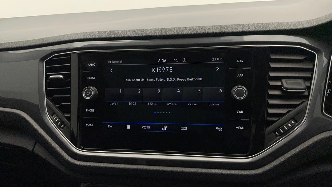 2021 Volkswagen T-roc 140tsi Sport, Automatic, 60578 km, Infotainment System