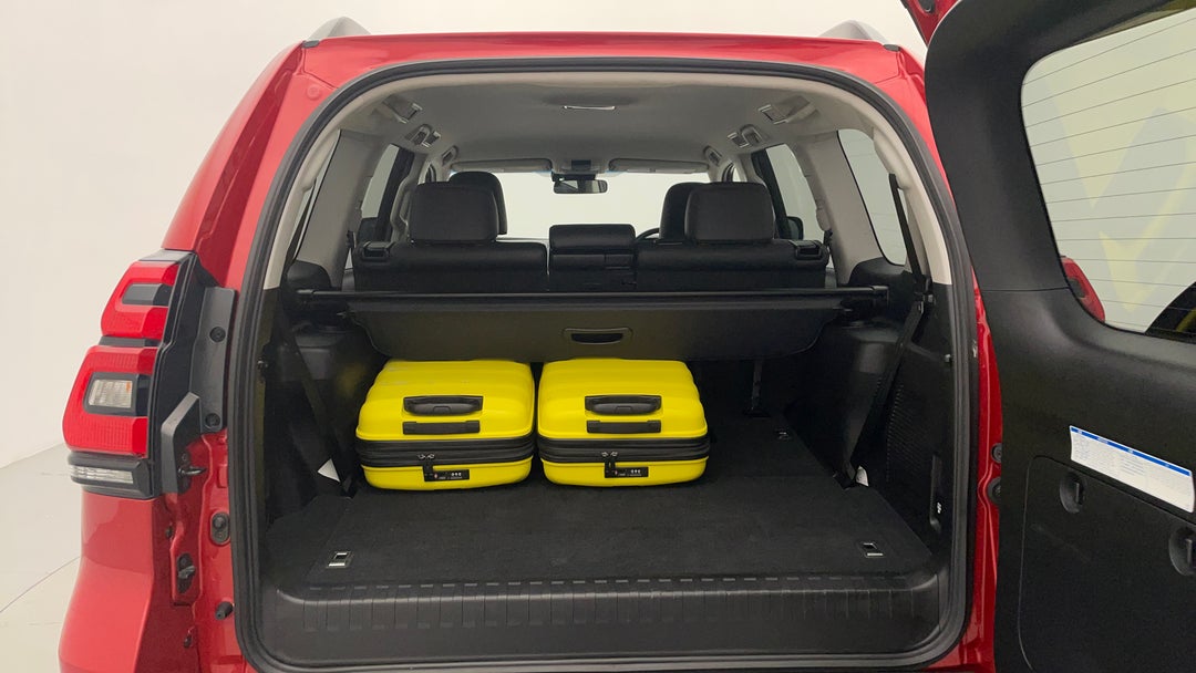 Boot Inside View with Luggage