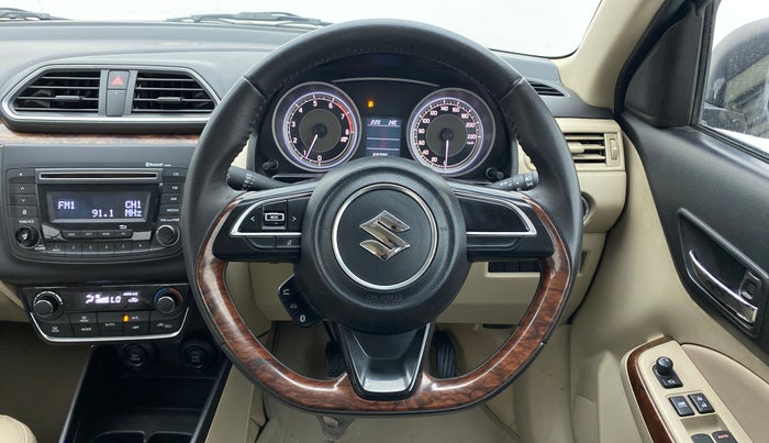 2018 Maruti Dzire ZXI, Petrol, Manual, 50,715 km, Steering Wheel Close Up