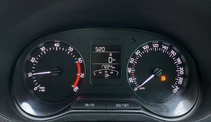 2021 Skoda Rapid STYLE TSI, Petrol, Manual, 17,224 km, Odometer Image