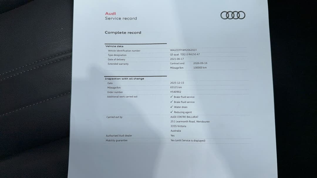 2021 Audi Q5 40 Tdi Quattro Launch Ed Mhev, Automatic, 71979 km, Service History
