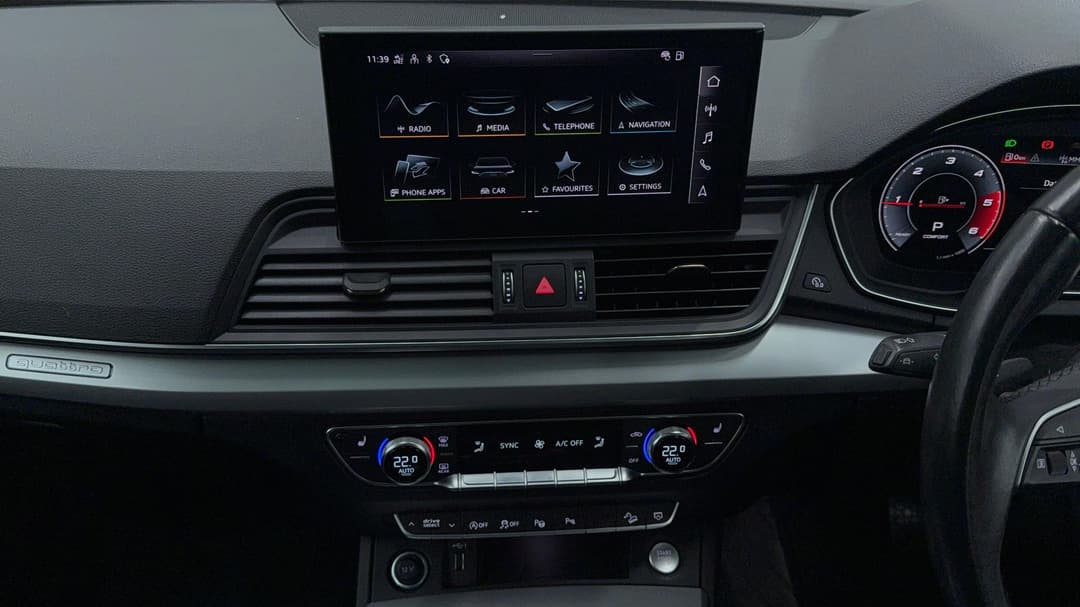 2021 Audi Q5 40 Tdi Quattro Launch Ed Mhev, Automatic, 71979 km, Center Console