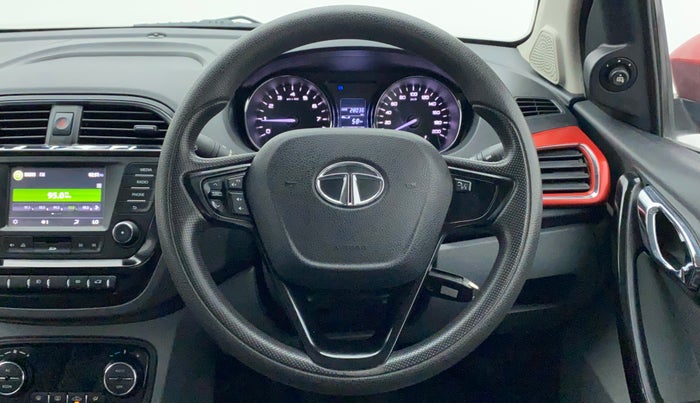 2018 Tata TIGOR XZ (O) PETROL, Petrol, Manual, 28,030 km, Steering Wheel Close Up