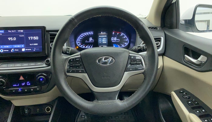 2020 Hyundai Verna SX 1.5 VTVT, Petrol, Manual, 30,549 km, Steering Wheel Close Up