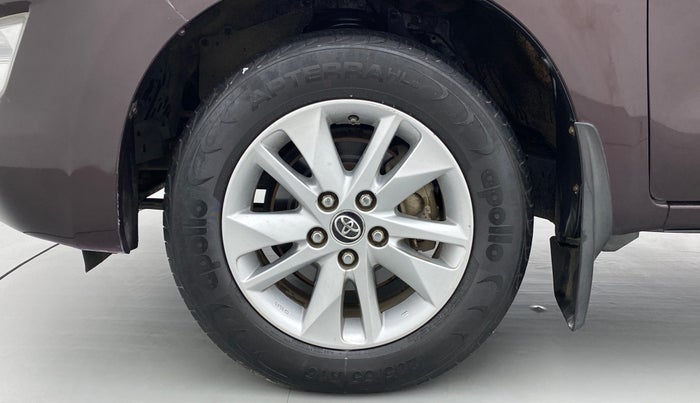 2016 Toyota Innova Crysta 2.4 VX 8 STR, Diesel, Manual, 84,235 km, Left Front Wheel