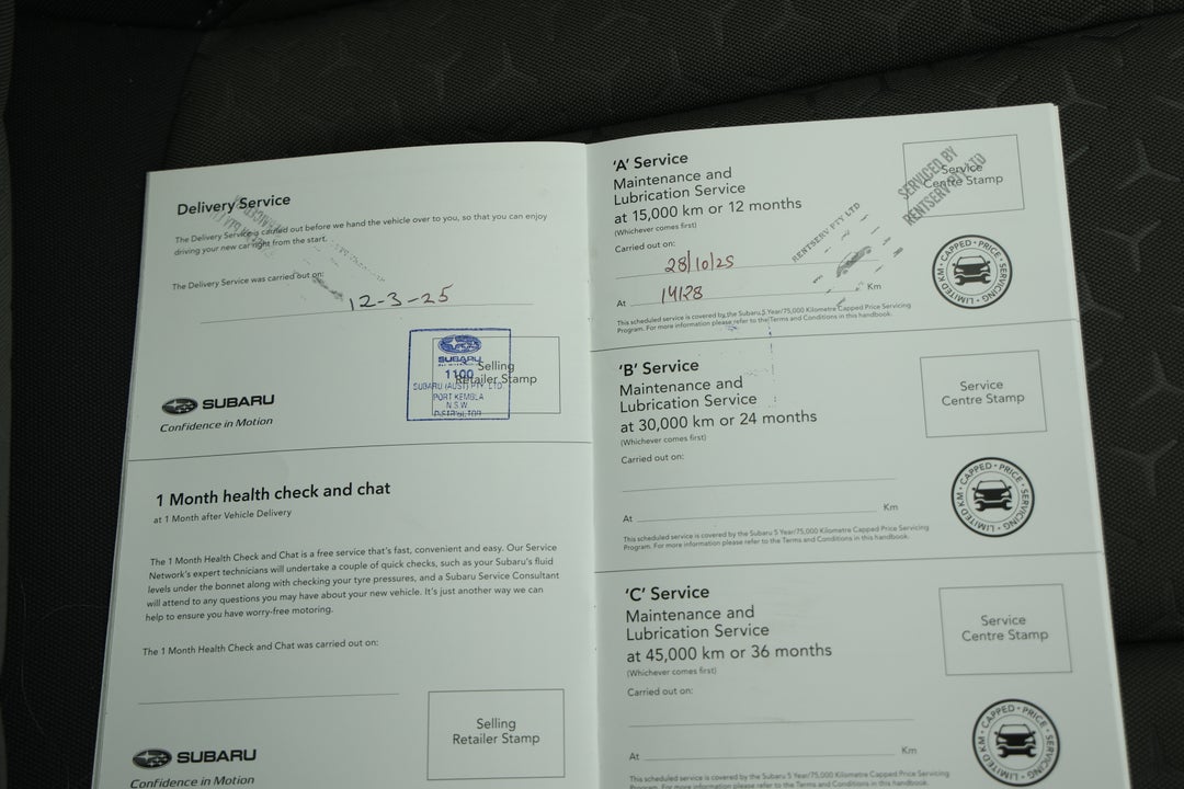 2024 Subaru Crosstrek AWD 2.0l, Automatic, 26437 km, Service History
