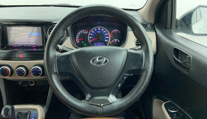 2017 Hyundai Grand i10 Magna 1.2 AT  VTVT, Petrol, Automatic, 47,466 km, Steering Wheel Close-up