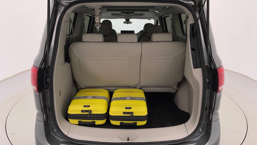 Boot Inside View with Luggage
