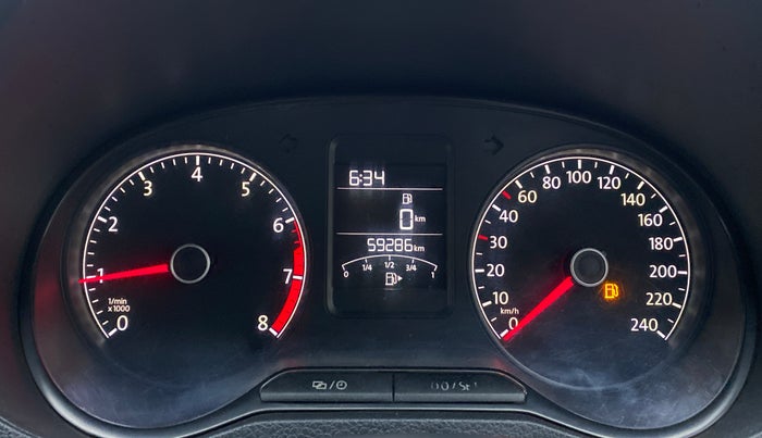 2016 Volkswagen Polo COMFORTLINE 1.2L PETROL, Petrol, Manual, 59,325 km, Odometer Image