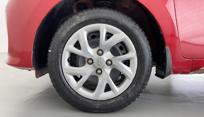 2017 Hyundai Grand i10 MAGNA 1.2 VTVT, Petrol, Manual, 16,163 km, Left Front Wheel