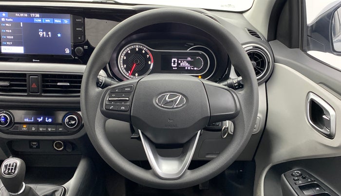 2020 Hyundai GRAND I10 NIOS SPORTZ PETROL, Petrol, Manual, 8,222 km, Steering Wheel Close Up