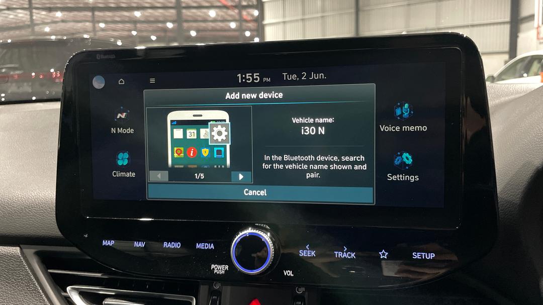 2021 Hyundai i30 N Line Premium, Manual, 31497 km, Android/Apple Car Play