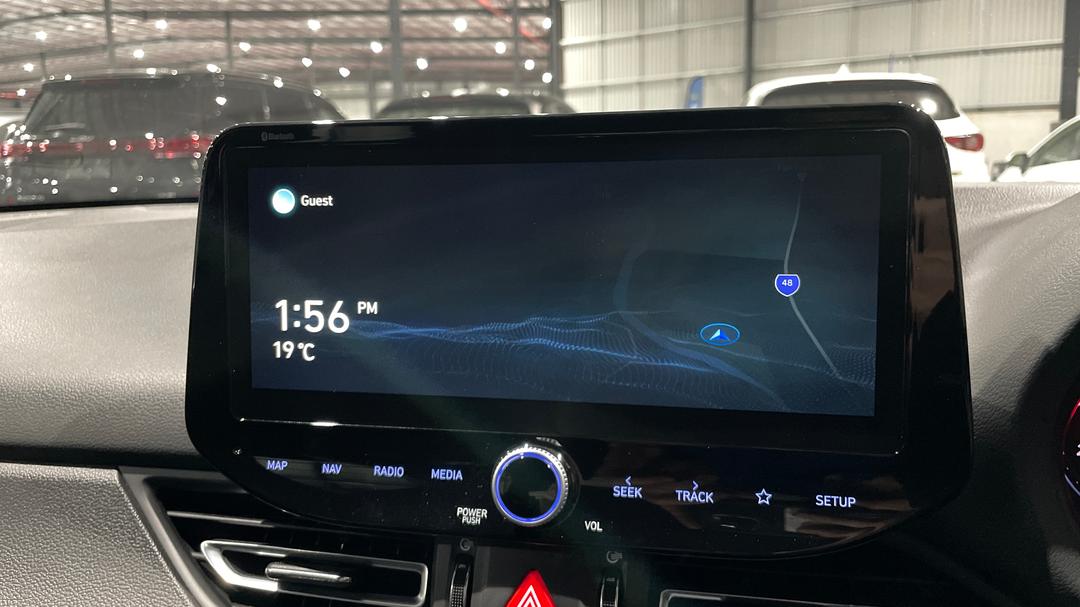 2021 Hyundai i30 N Line Premium, Manual, 31497 km, Infotainment System