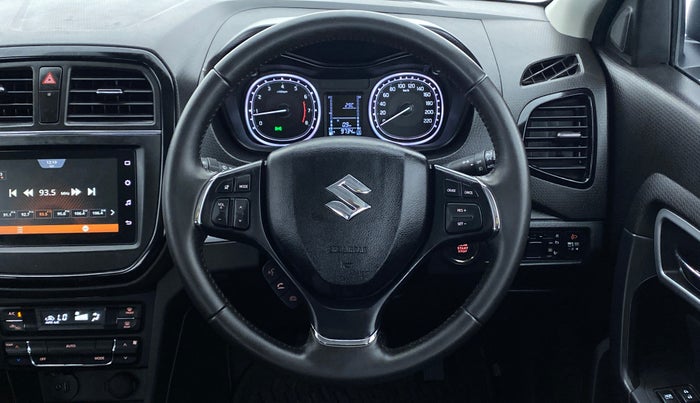 2022 Maruti BREZZA ZXI + SMART HYBRID, Petrol, Manual, 9,771 km, Steering Wheel Close Up