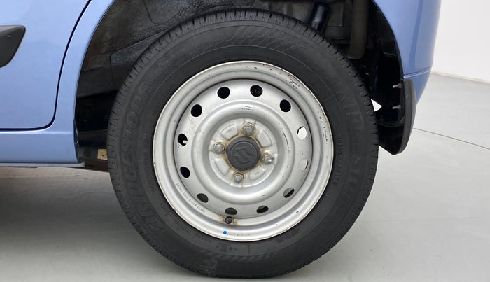 2013 Maruti Wagon R 1.0 LXI CNG, CNG, Manual, 86,697 km, Left Rear Wheel