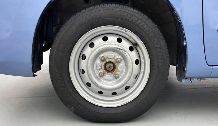 2013 Maruti Wagon R 1.0 LXI CNG, CNG, Manual, 86,697 km, Left Front Wheel