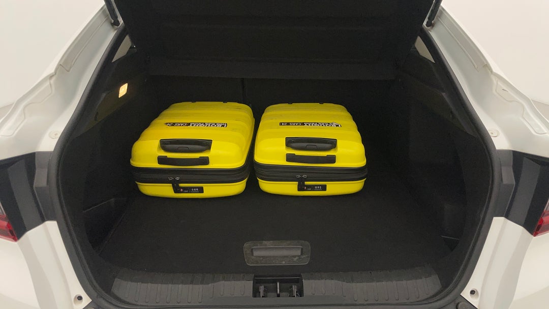 Boot Inside View with Luggage