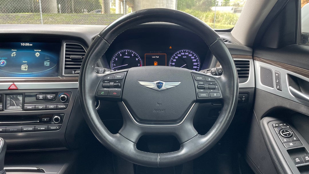 Steering Wheel Close-up