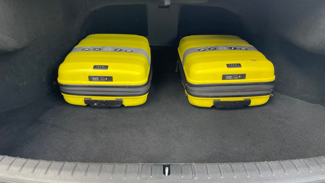 Boot Inside View with Luggage