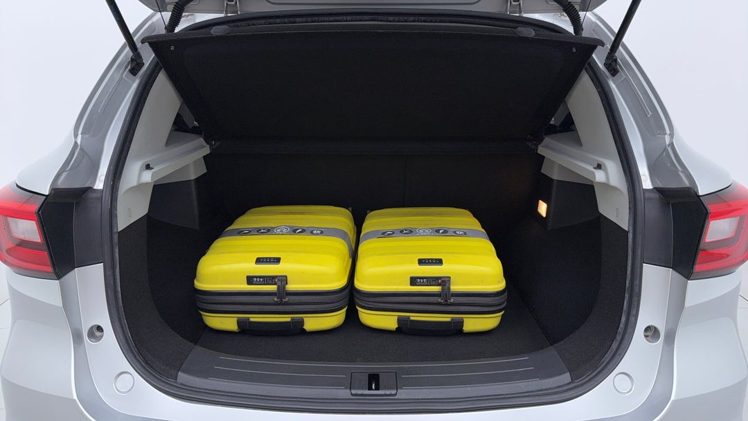 Boot Inside View with Luggage