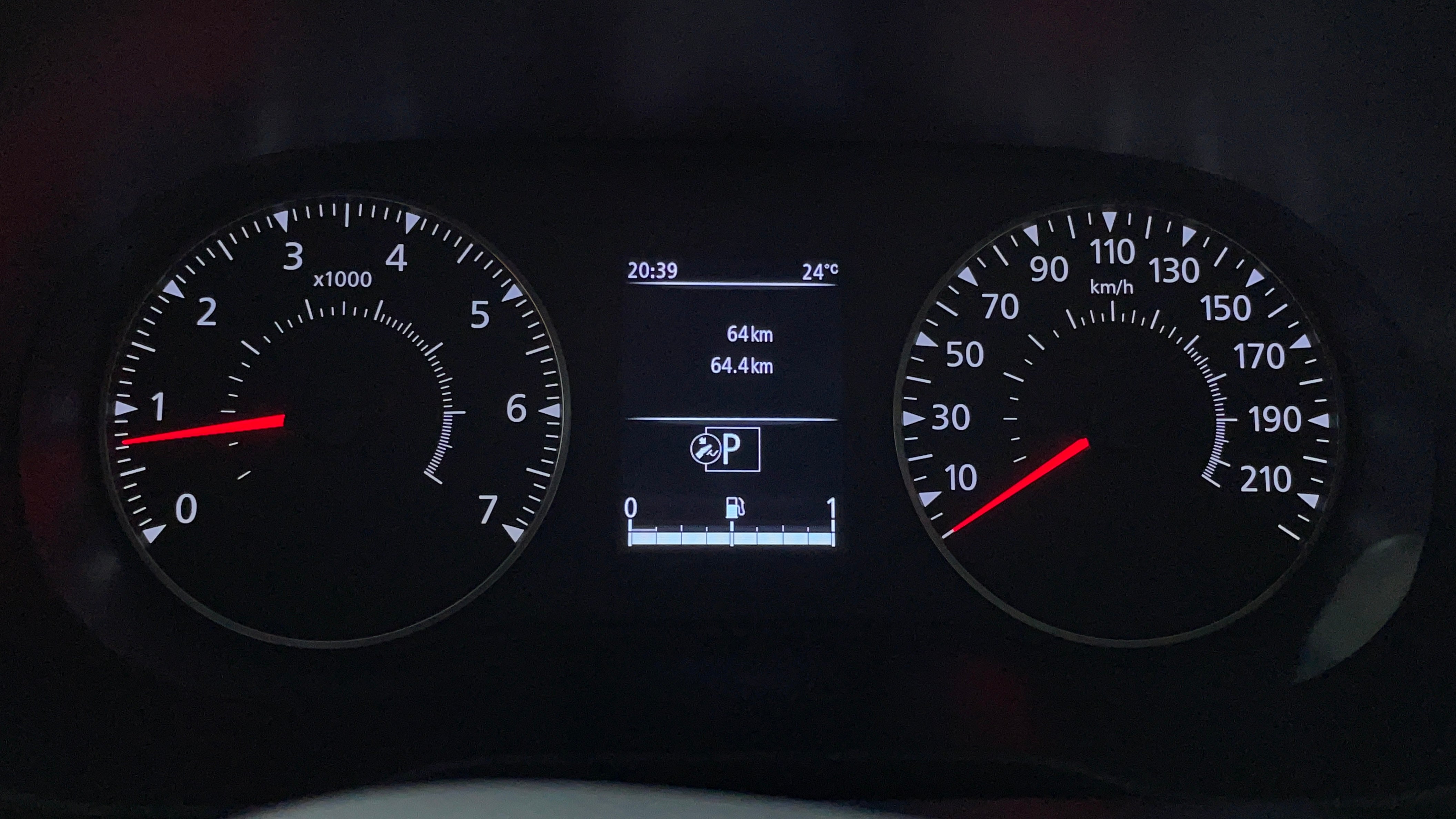 Renault Duster-Odometer View