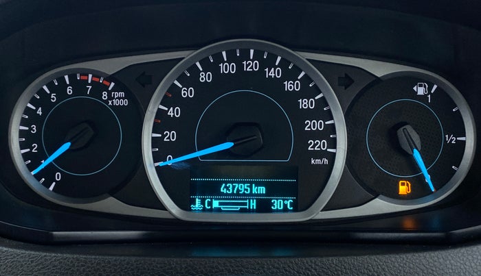 2018 Ford Figo Aspire 1.2 TITANIUM PETROL, Petrol, Manual, 43,987 km, Odometer Image