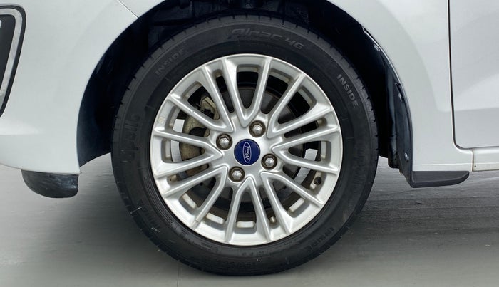 2018 Ford Figo Aspire 1.2 TITANIUM PETROL, Petrol, Manual, 43,987 km, Left Front Wheel