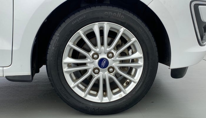 2018 Ford Figo Aspire 1.2 TITANIUM PETROL, Petrol, Manual, 43,987 km, Right Front Wheel
