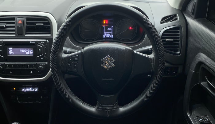 2020 Maruti Vitara Brezza VXI, Petrol, Manual, 40,725 km, Steering Wheel Close Up