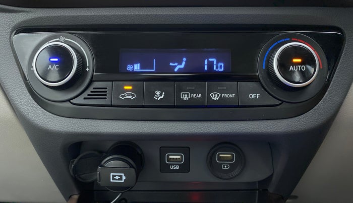 2020 Hyundai AURA SX+ AT 1.2CRDI, Diesel, Automatic, 12,495 km, Automatic Climate Control