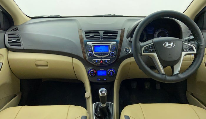 2014 Hyundai Verna FLUIDIC 1.6 SX CRDI OPT, Diesel, Manual, 82,156 km, Dashboard