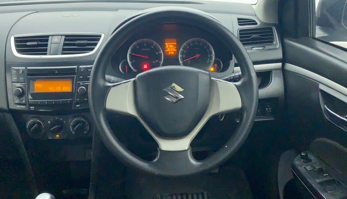 2015 Maruti Swift VDI ABS, Diesel, Manual, 84,255 km, Steering Wheel Close-up