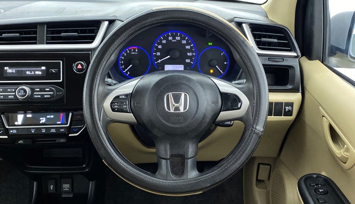 2018 Honda Amaze 1.2 S (O) MT I VTEC, Petrol, Manual, 27,634 km, Steering Wheel Close Up