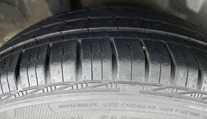 2018 Honda Amaze 1.2 S (O) MT I VTEC, Petrol, Manual, 27,634 km, Right Rear Tyre Tread