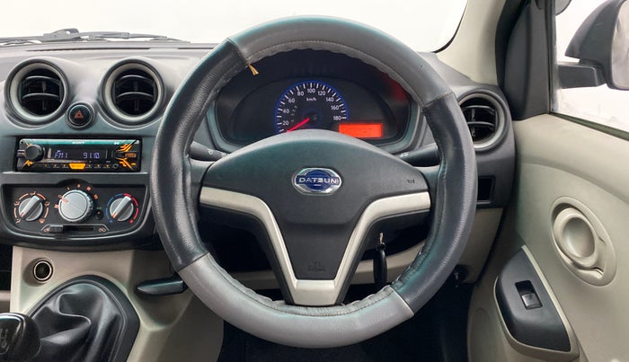 2017 Datsun Go T(O), Petrol, Manual, 35,115 km, Steering Wheel Close Up