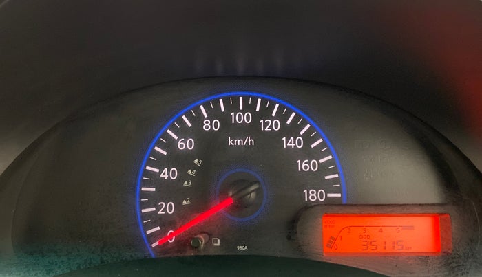 2017 Datsun Go T(O), Petrol, Manual, 35,115 km, Odometer Image
