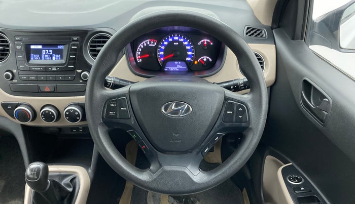 2018 Hyundai Xcent E+, Petrol, Manual, 73,244 km, Steering Wheel Close Up